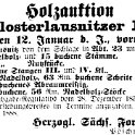 1888-01-12 Kl Holzauktion